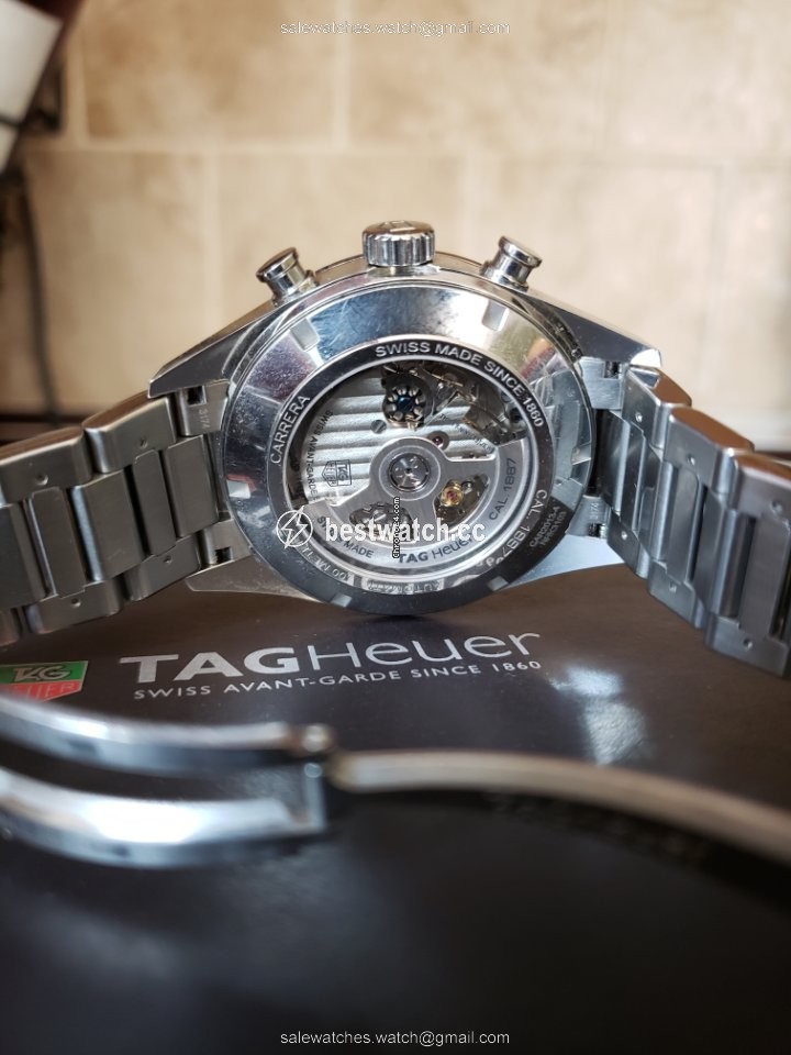 IMG_9085 TAG Heuer Carrera Calibre 1887 Mens watch Unisex Automatic Steel CAR2013.BA0799 Replica 2