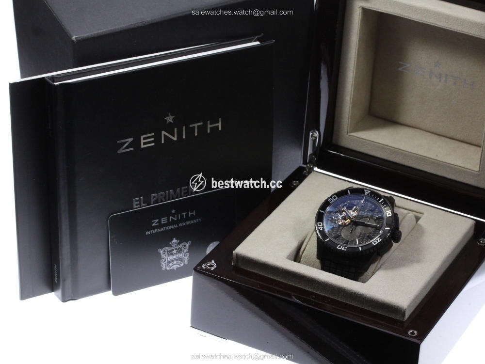 Zenith El Primero Stratos Spindrift Mens watch Unisex Automatic Steel 75.2060.4061 Replica 2