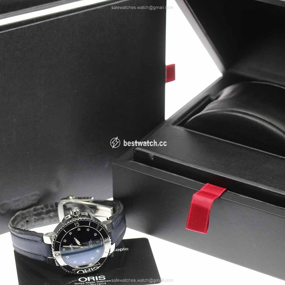IMG_9085 Oris Aquis Date Womens watch Automatic Steel 01 733 7731 4195-07 5 18 46FC Replica 2