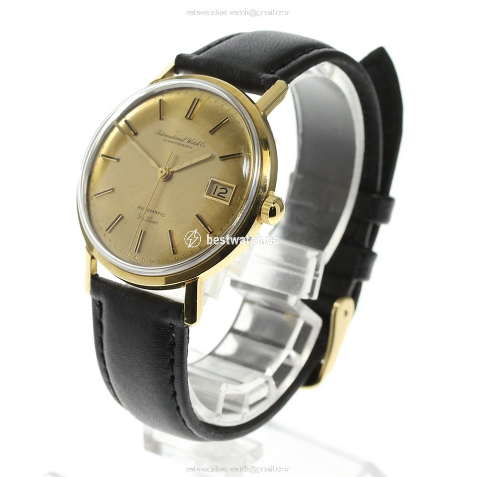 IWC Mens watch Unisex Automatic Yellow gold R807A Replica 2