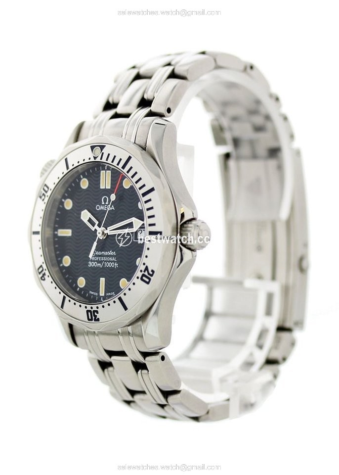 IMG_9085 Omega Seamaster Diver 300 M Mens watch Unisex Quartz Steel 2562.80.00 Replica 2