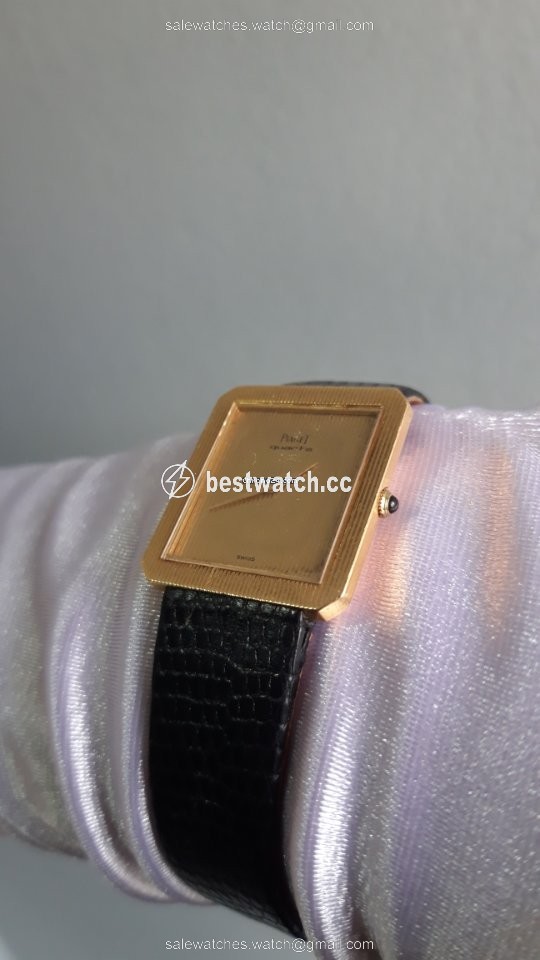 IMG_9085 Piaget Mens watch Unisex Quartz Yellow gold 19154 Replica 2