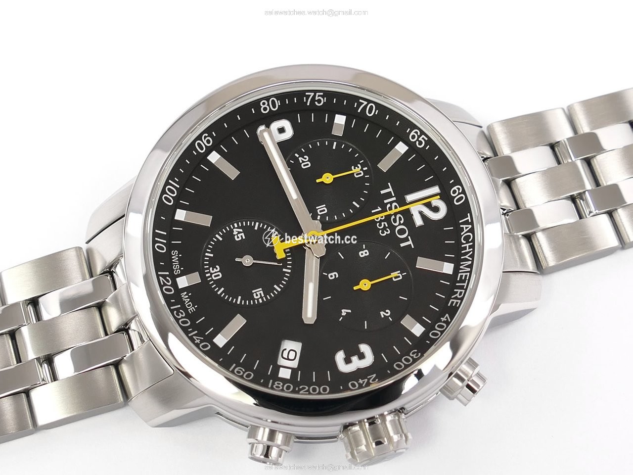 IMG_9085 Tissot PRC 200 Mens watch Unisex Quartz Steel T055.417.11.057.00 Replica 2