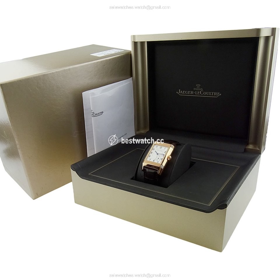 IMG_9085 Jaeger-LeCoultre Grande Reverso Mens watch Unisex Manual winding Rose gold 240.2.14 Replica 2