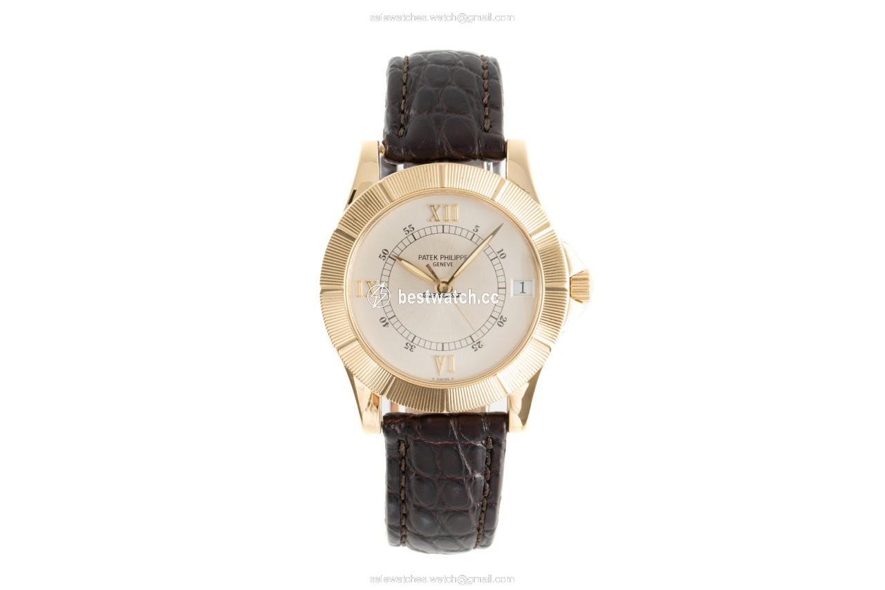 IMG_9085 Patek Philippe Neptune Mens watch Unisex Automatic Yellow gold 5081 Replica 2
