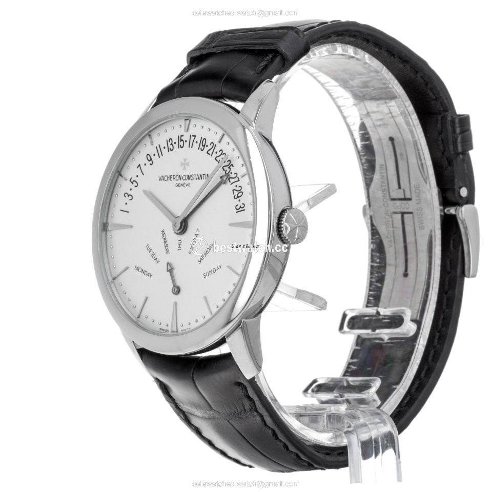 IMG_9085 Vacheron Constantin Patrimony Mens watch Unisex Automatic White gold 86020 Replica 2
