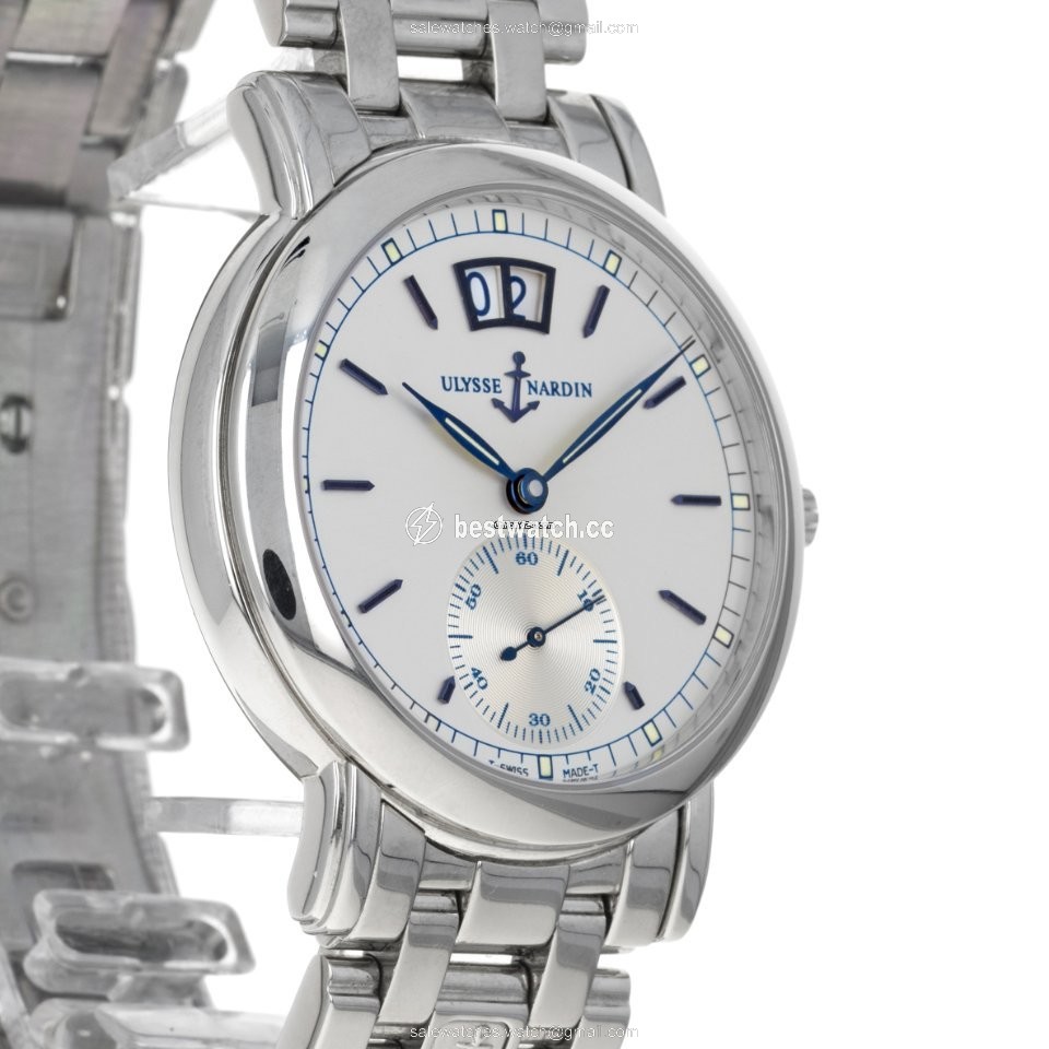 IMG_9085 Ulysse Nardin San Marco Big Date Mens watch Unisex Automatic Steel 343-22 Replica 2