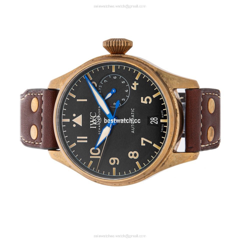 IMG_9085 IWC Big Pilot Mens watch Unisex Automatic Bronze IW5010-05 Replica 2