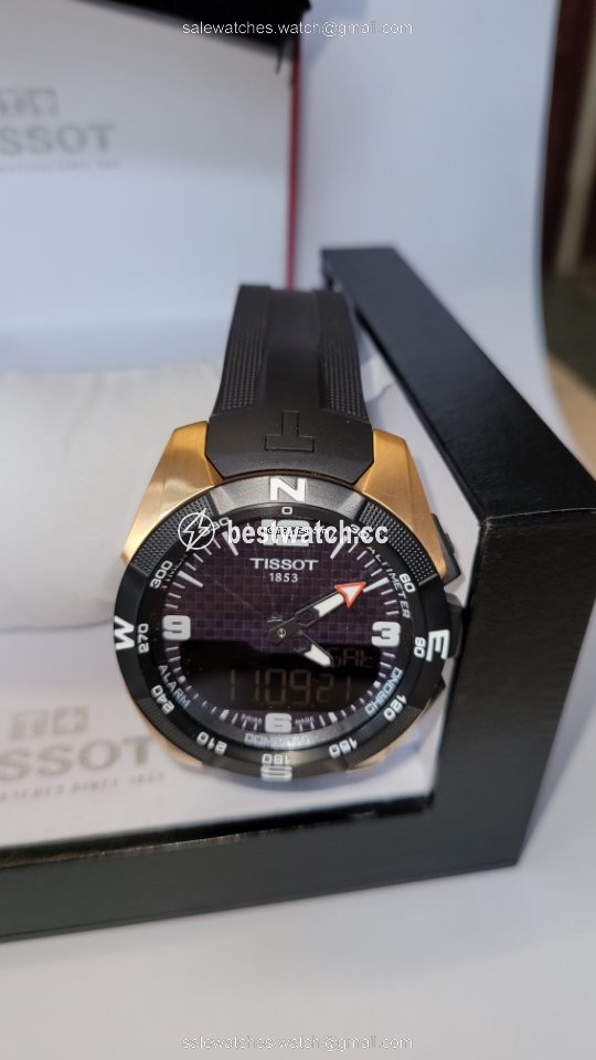 Tissot T-Touch Expert Solar Mens watch Unisex Quartz Titanium T0914204720700 Replica 2