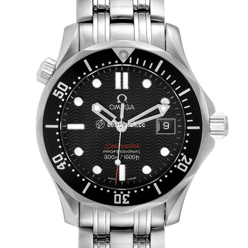 Omega Seamaster Diver 300 M Mens watch Unisex Quartz Steel 212.30.36.61.01.001 Replica 2