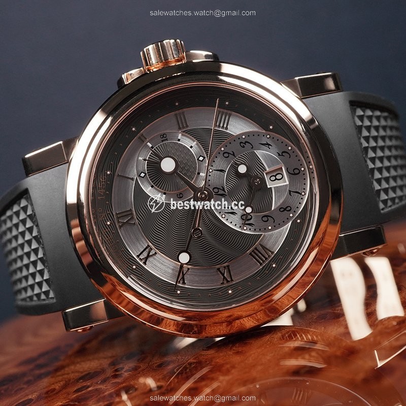 Breguet Marine Mens watch Unisex Rose gold 5857BRZ25ZU Replica 2