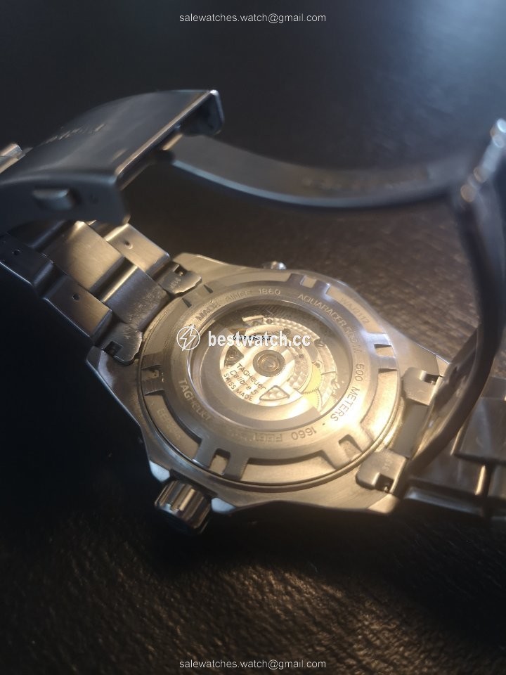 IMG_9085 TAG Heuer Aquaracer 500M Mens watch Unisex Automatic Steel WAJ2112.BA0870 Replica 2