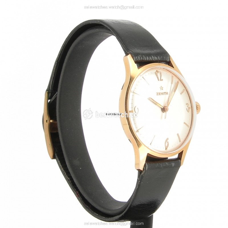 IMG_9085 Zenith Mens watch Unisex Manual winding Yellow gold 020171 Replica 2