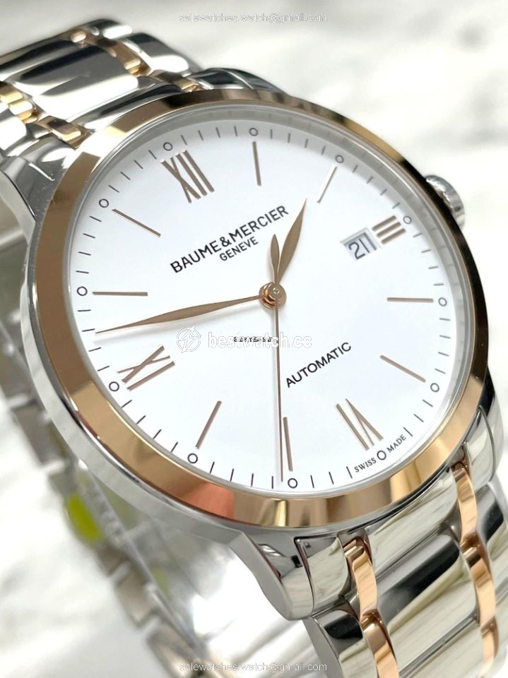 IMG_9085 Baume & Mercier Classima Mens watch Unisex Automatic Gold Steel Classima Replica 2