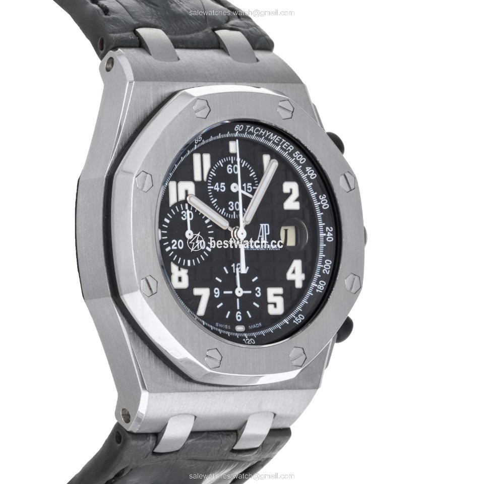 Audemars Piguet Royal Oak Offshore Chronograph Mens watch Unisex Automatic Steel 26020ST.OO.D101CR.01 Replica 2
