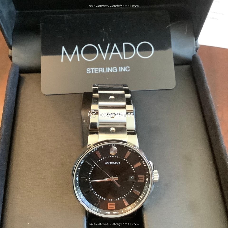 Movado SE Pilot Mens watch Unisex Quartz Steel 0606759 Replica 2