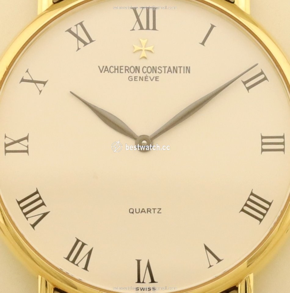 IMG_9085 Vacheron Constantin Patrimony Mens watch Unisex Quartz Yellow gold 74002 Replica 2