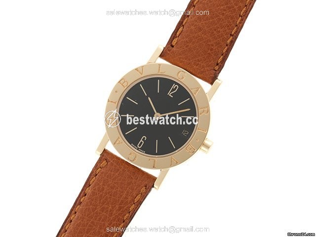 IMG_9085 Bulgari Bulgari Womens watch Quartz Yellow gold BB30GLD Replica 2