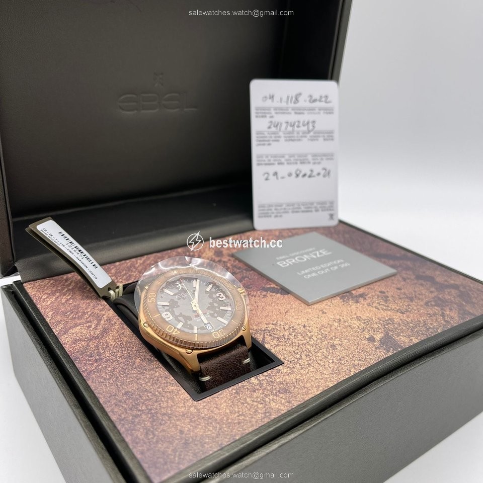 Ebel Discovery Mens watch Unisex Automatic Bronze 1216471 Replica 2