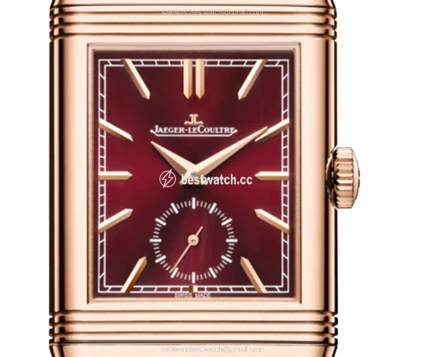 Jaeger-LeCoultre Reverso Mens watch Unisex Manual winding Rose gold 398256J Replica 2