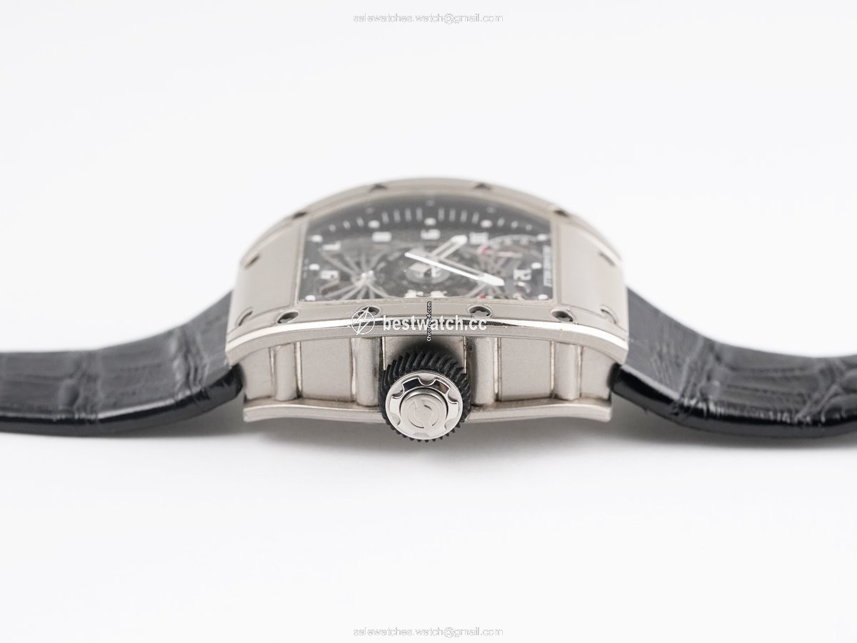 IMG_9085 Richard Mille Mens watch Unisex Manual winding White gold RM 022 Replica 2