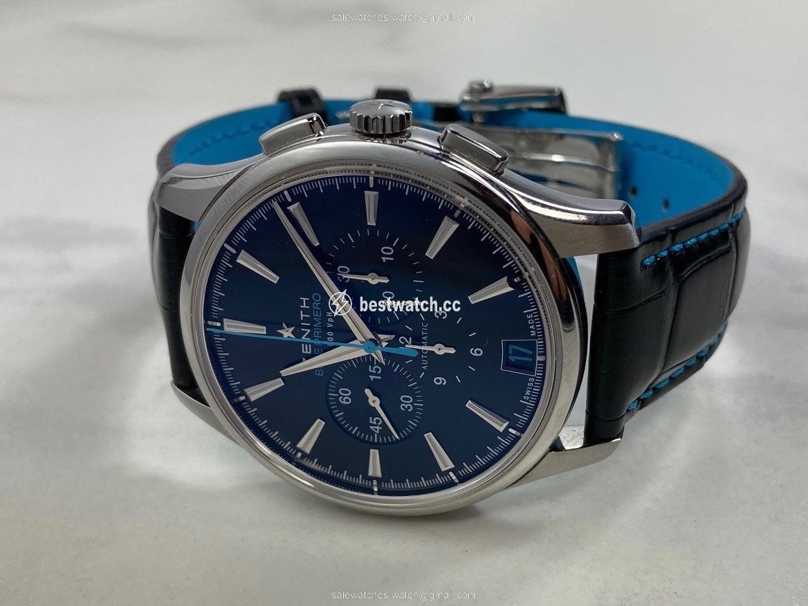 IMG_9085 Zenith Captain Chronograph Mens watch Unisex Automatic Steel 03.2119.400 22.C720 Replica 2