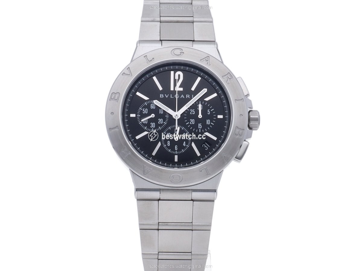 IMG_9085 Bulgari Diagono Mens watch Unisex Automatic Steel DG41BSSDCH Replica 2