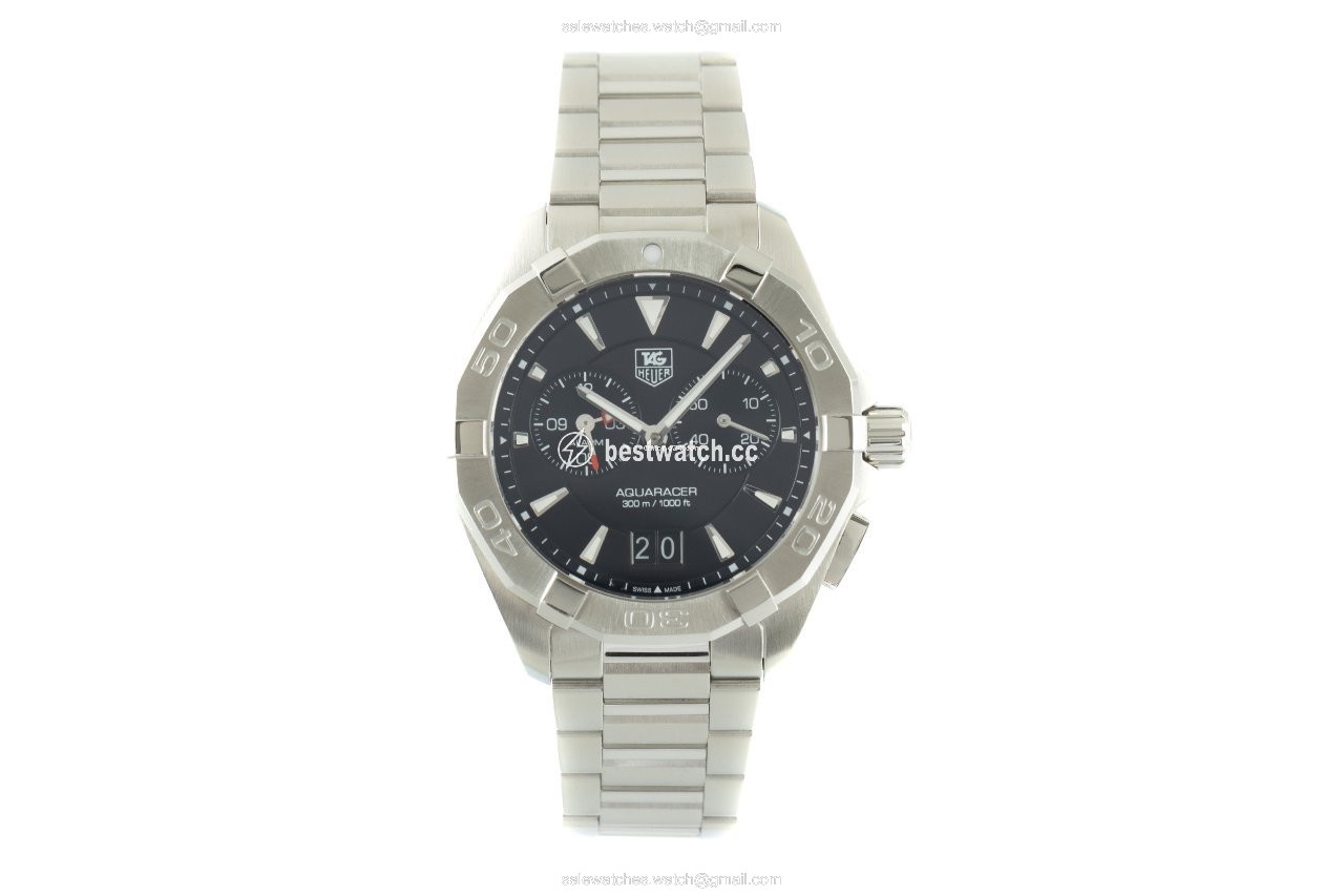 IMG_9085 TAG Heuer Aquaracer 300M Mens watch Unisex Quartz Steel WAY111Z Replica 2