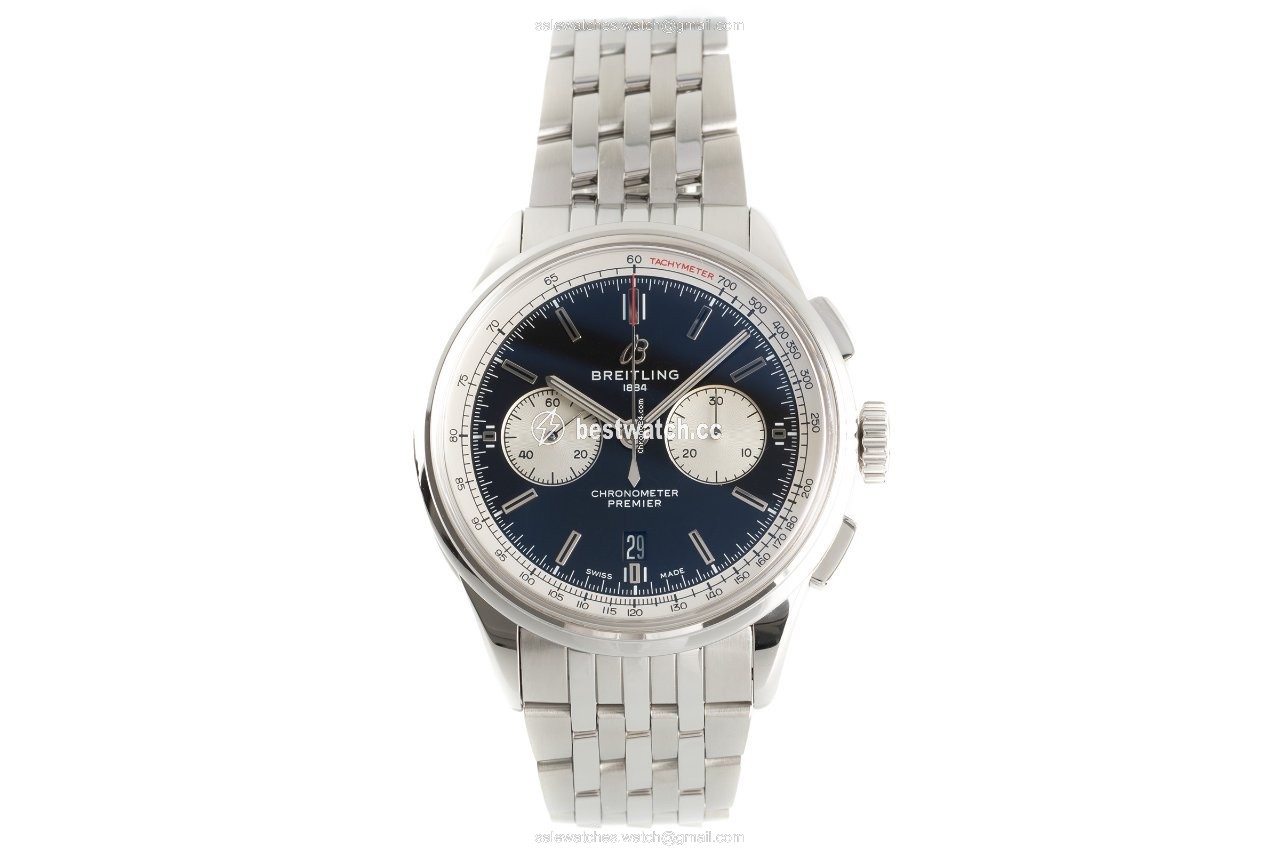 Breitling Mens watch Unisex Automatic Steel AB0118371B1A1 Replica 2