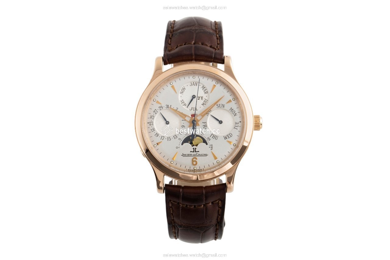 IMG_9085 Jaeger-LeCoultre Master Control Mens watch Unisex Automatic Red gold 140.2.80 Replica 2