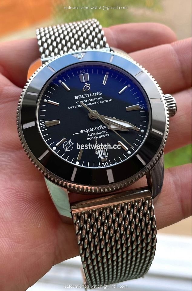 Breitling Superocean Heritage II 46 Mens watch Unisex Steel AB202012 BF74 267S Replica 2