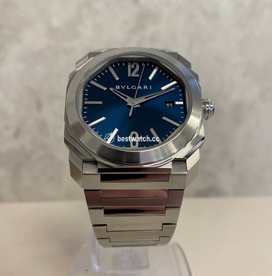 Bulgari Octo Mens watch Unisex Automatic Steel BGO38C3SSD 102105 Replica 2