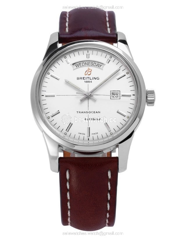 IMG_9085 Breitling Transocean Day & Date Mens watch Unisex Automatic Steel A4531012.G751.433X.A20BA.1 Replica 2