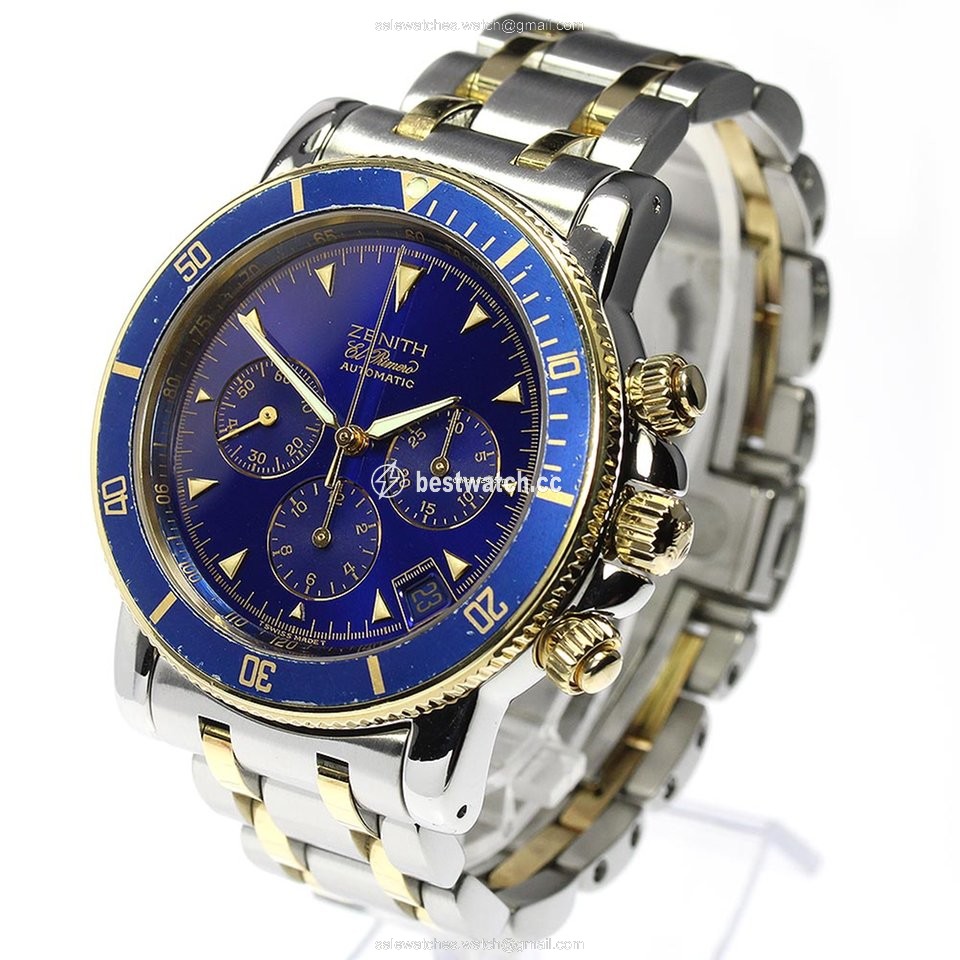 IMG_9085 Zenith Mens watch Unisex Automatic Steel 15 41.0470.400 Replica 2