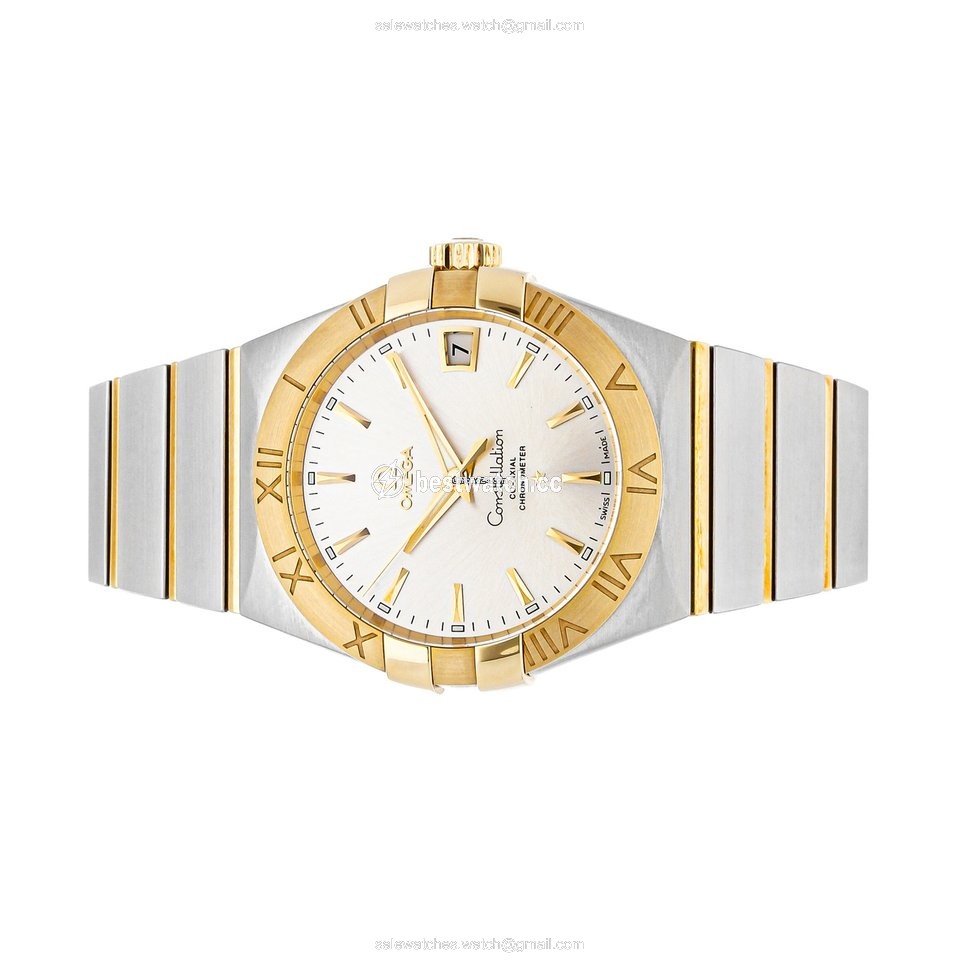 IMG_9085 Omega Constellation Men Mens watch Unisex Automatic Steel 123.20.38.21.02.002 Replica 2