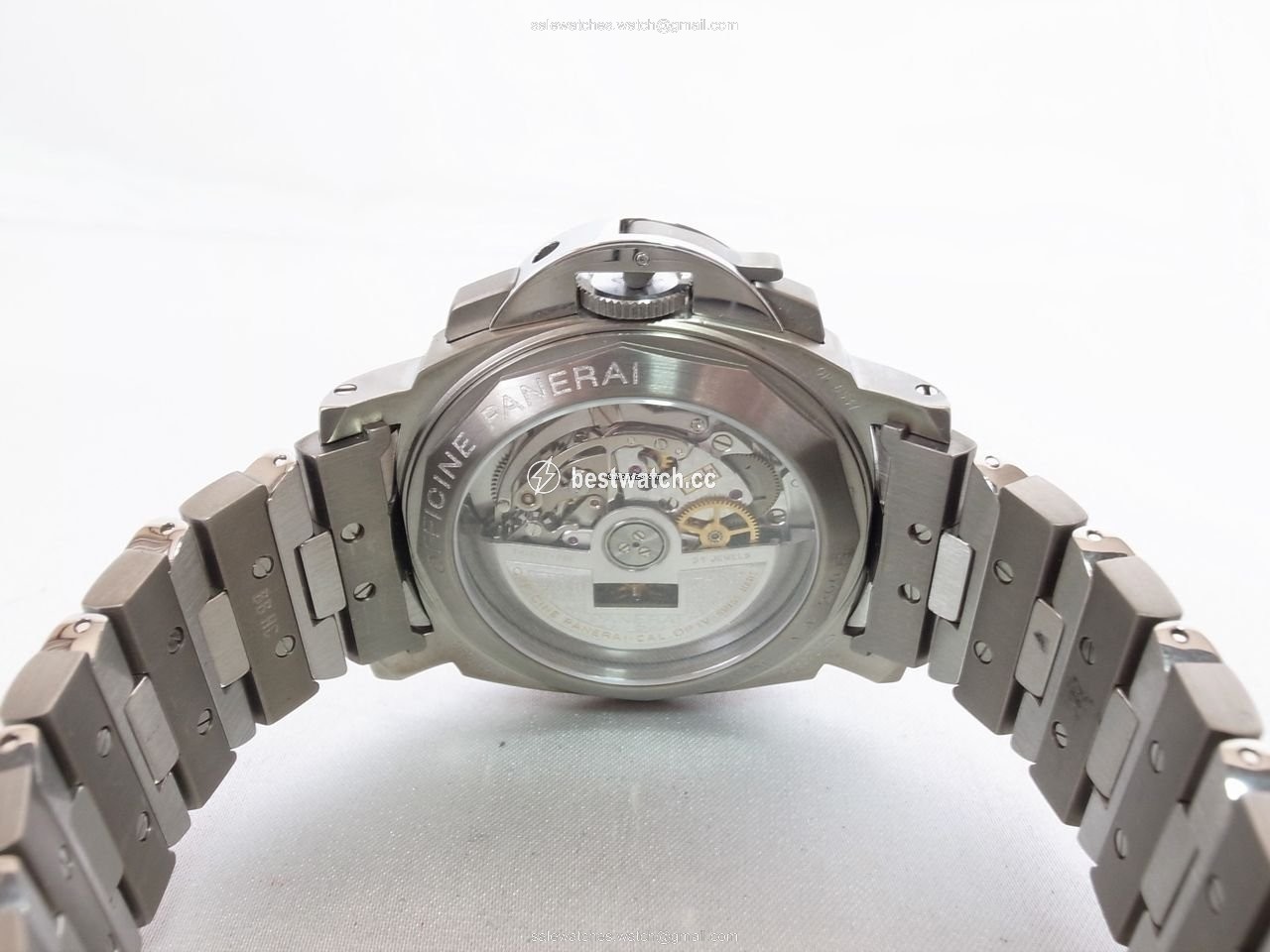 IMG_9085 Panerai Luminor Chrono Mens watch Unisex Automatic Titanium PAM00122 Replica 2