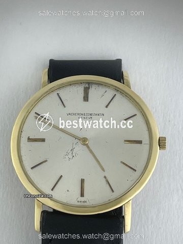 IMG_9085 Vacheron Constantin Patrimony Mens watch Unisex Manual winding Yellow gold 6115 Replica 2