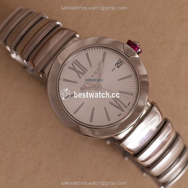 Bulgari Lucea Womens watch Automatic Steel 102219 LU33C6SS Replica 2