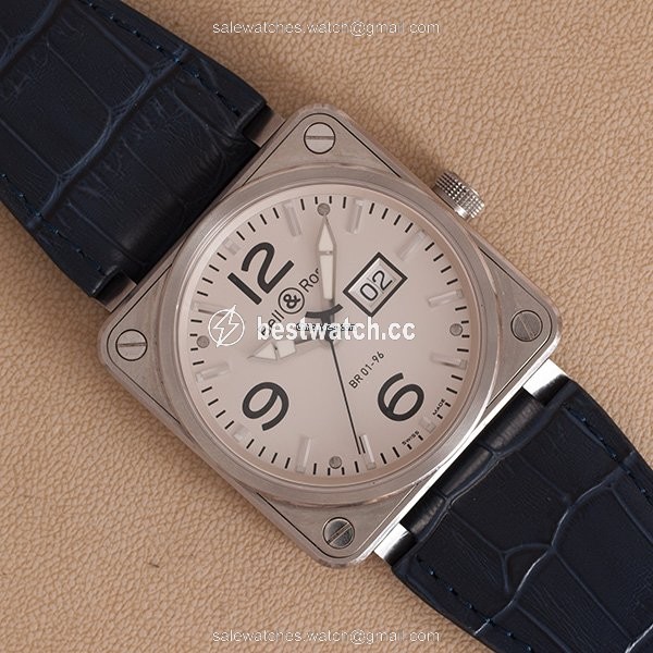 Bell & Ross BR 01-96 Grande Date Mens watch Unisex Automatic Steel BR 01-96 Replica 2