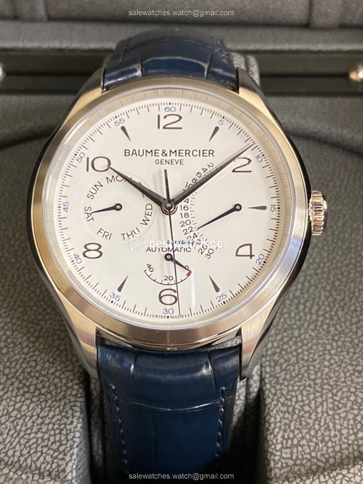 IMG_9085 Baume & Mercier Clifton Mens watch Unisex Automatic Steel M0A10449 Replica 2