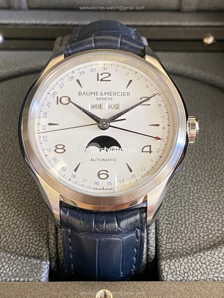 Baume & Mercier Clifton Mens watch Unisex Automatic Steel M0A10450 Replica 2