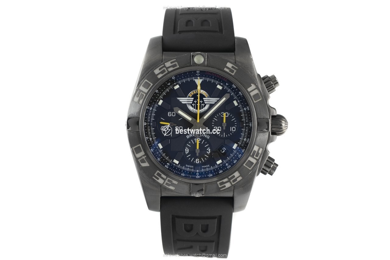 IMG_9085 Breitling Chronomat 44 Mens watch Unisex Automatic Steel MB0110 Replica 2