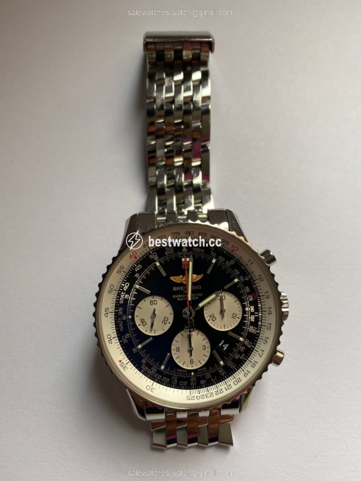 IMG_9085 Breitling Navitimer 01 Mens watch Unisex Automatic Steel AB 012012 Replica 2