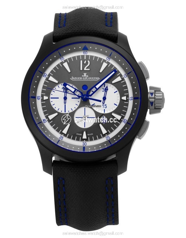 Jaeger-LeCoultre Master Compressor Chronograph Ceramic Mens watch Unisex Automatic Steel Q205C571 Replica 2