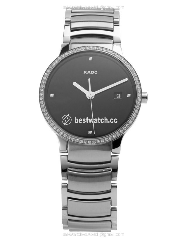 IMG_9085 Rado Centrix Mens watch Unisex Quartz Steel R30630713 Replica 2