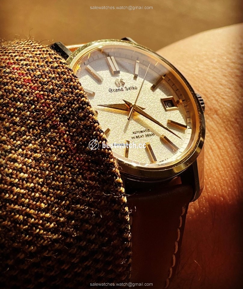 IMG_9085 Seiko Grand Seiko Mens watch Unisex Automatic Gold Steel SBGH252 Replica 2