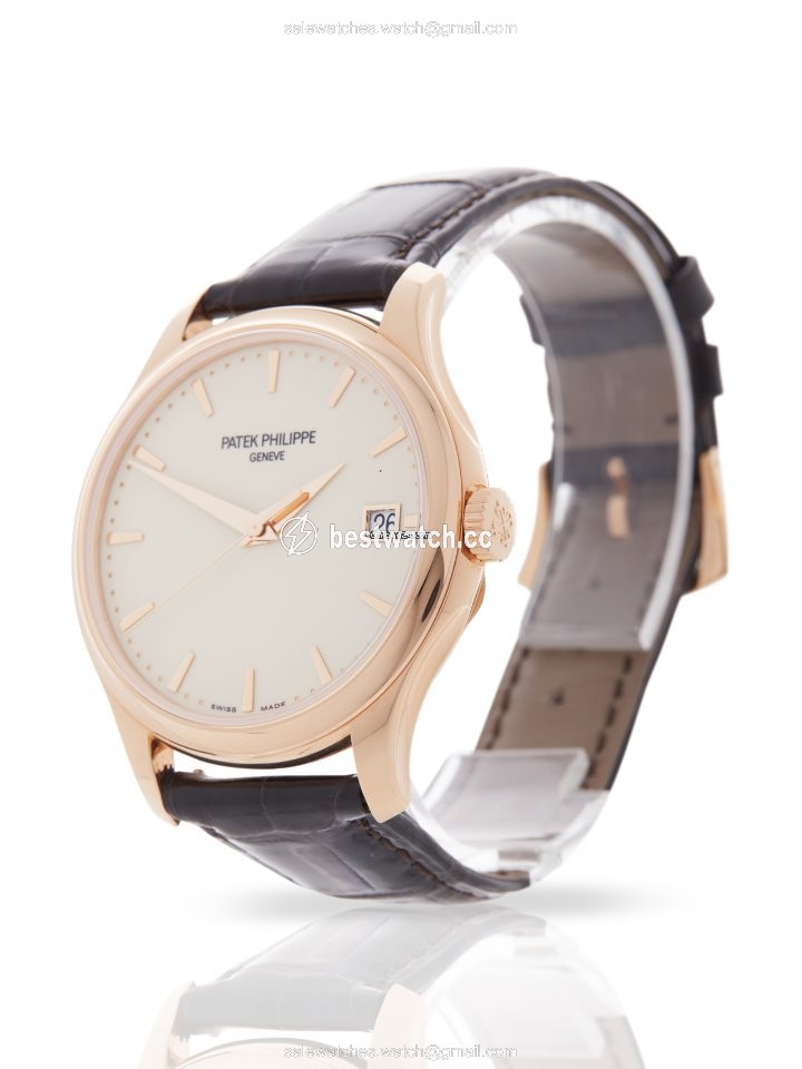 IMG_9085 Patek Philippe Calatrava Mens watch Unisex Automatic Rose gold 5227R-001 Replica 2