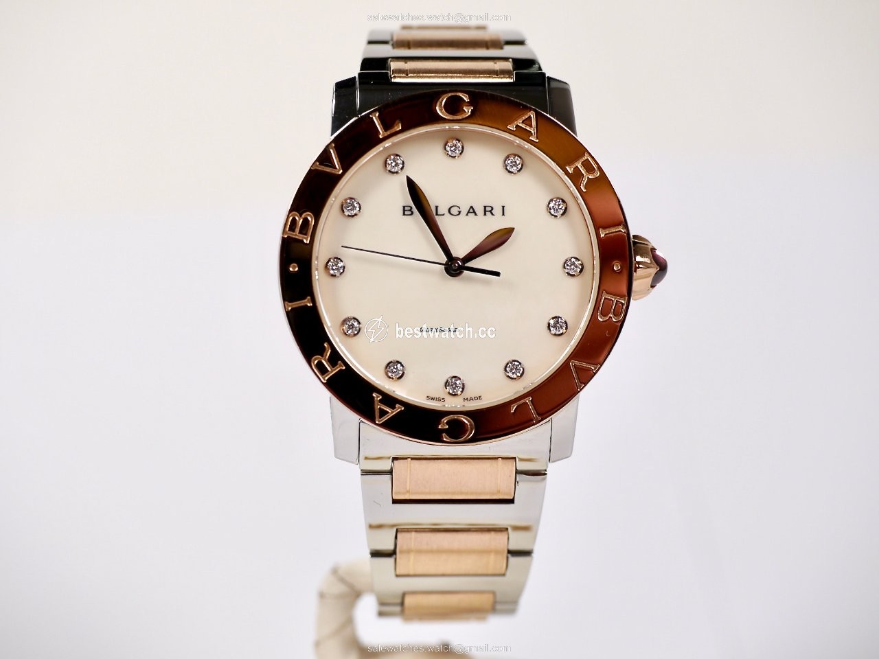Bulgari Bulgari Womens watch Automatic Gold Steel BBL37WSPG 12 Replica 2