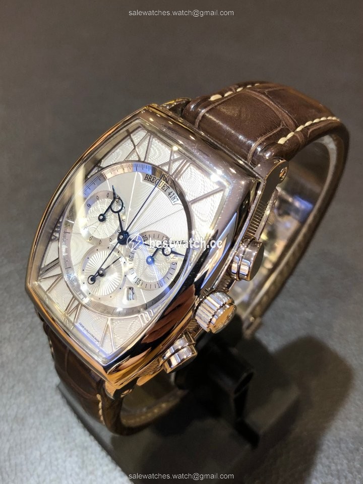 IMG_9085 Breguet Heritage Mens watch Unisex Automatic White gold 5400BB 12 9V6 Replica 2