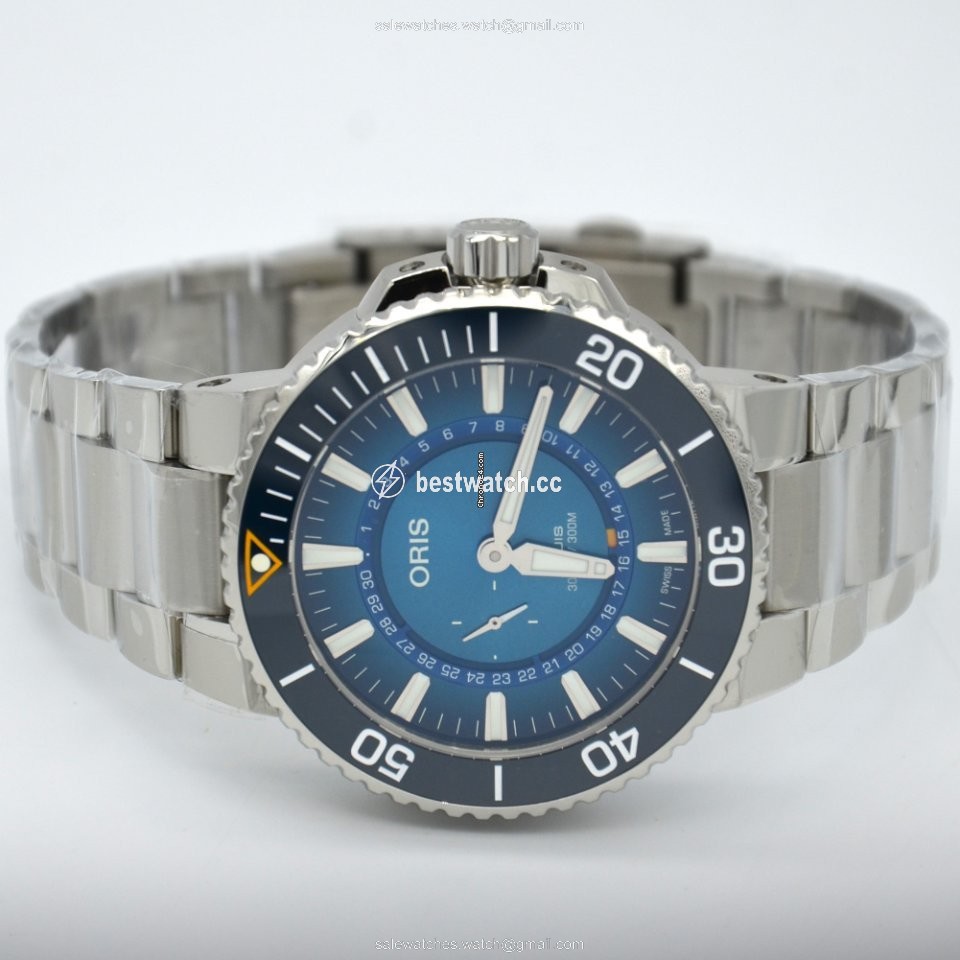 IMG_9085 Oris Aquis Mens watch Unisex Automatic Steel 01 743 7734 4185-Set Replica 2